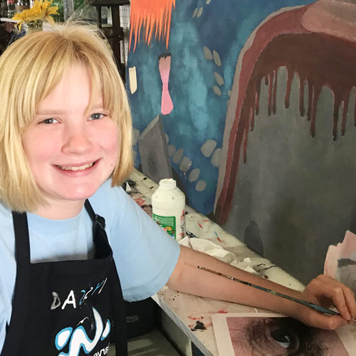 Advanced-atr-exploration-testimonial-Alyssa teen art class testimonial