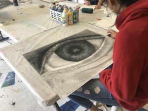 marvegos adex pencil charcoal drawing